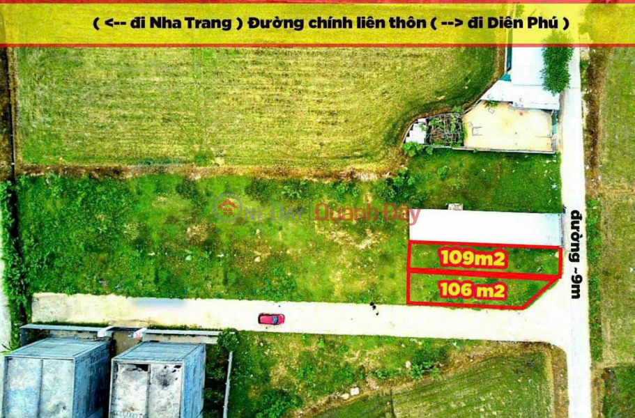 Property Search Vietnam | OneDay | Residential Sales Listings, Residential land for sale, frontage on Lien Thon street, Vinh Phuong commune, Nha Trang. Selling price 13.5 million\\/m2