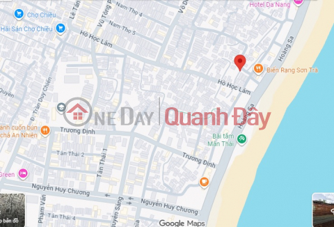 ► Lô Góc 2 mặt kiệt 6m thẳng 60m ra Bãi Tắm Mân Thái, 51m2, ngang 6.8, 6.x tỷ _0