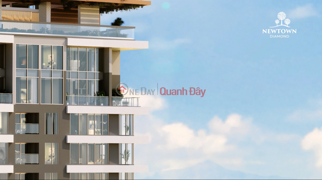 Bán căn hộ tòa Sapphire dự án Newtown Diamond Đà Nẵng Việt Nam | Bán | đ 4,8 tỷ