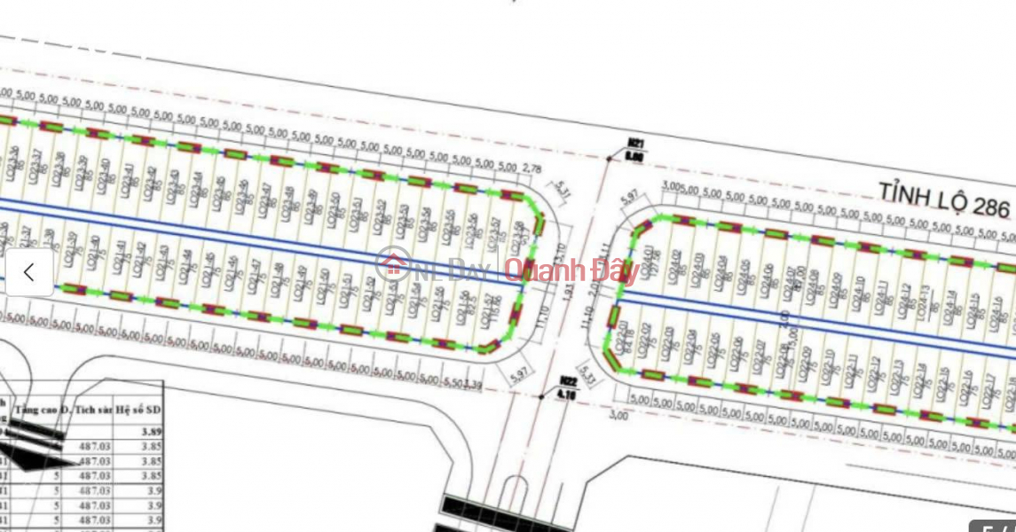 Chính chủ bán gấp 3 lô L22 - Dự án KĐT Văn Phú Invest - H. Yên Phong - Bắc Ninh | Việt Nam, Bán | đ 25 triệu