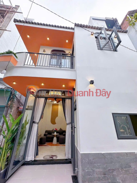 New 2-storey house, corner lot, area 25m2 - Nguyen Thien Thuat BT _0