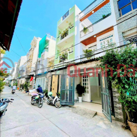 NEW HOUSE - 4 FLOORS WITH RC STRUCTURE - RIGHT AT THE INTERSECTION OF 4 COMMUNITIES - HUONG LO 2 - 6M PINE ALley - 64M2 - 4x16M - PRICE OVER 4 BILLION _0