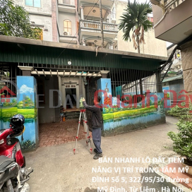 PRIME LOCATION LAND - GREAT PRICE - QUICK SALE OF A POTENTIAL PLOT OF LAND IN THE CENTER OF MY DINH, NAM TU LIEM DISTRICT, HANOI _0