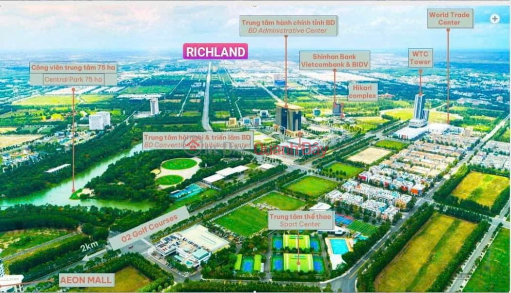 Discover investment opportunities at Richland Residence project with only 420 million, ls 4.8% AHG 24th Sales Listings