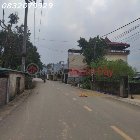 Land for sale on Ngoc Vua Ba stream road near Xanh Vila (4-lane asphalt road) _0