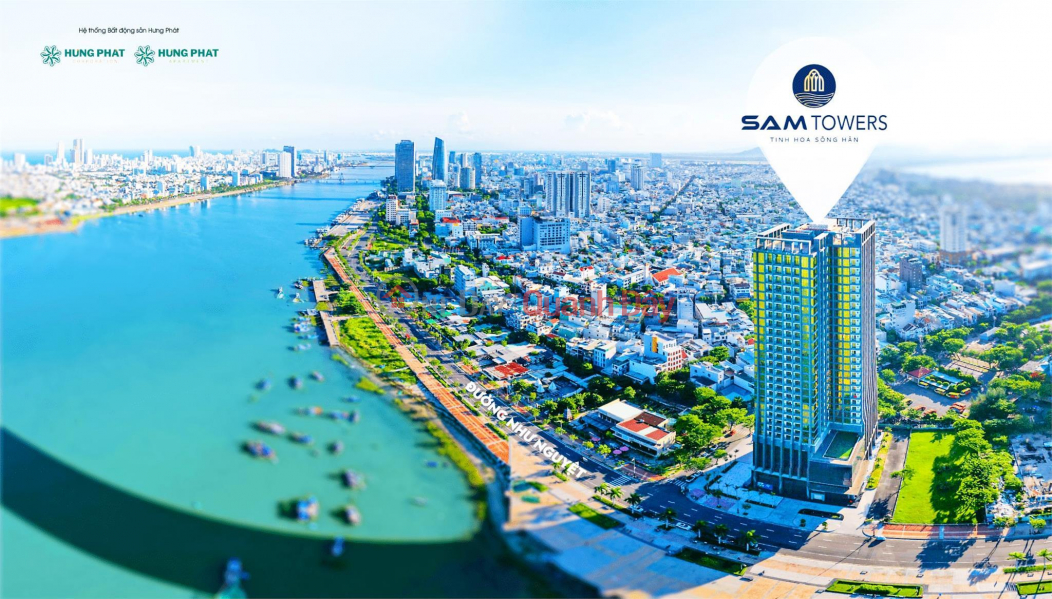 Căn hộ SAM TOWERS trực diện sông Hàn sở hữu cùng lúc 3 view tuyệt đỉnh sông - núi - biển | Việt Nam, Bán đ 5 tỷ