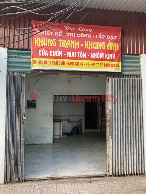 The owner needs to rent a house with 2 frontages. Located at 482 Bach Thai Buoi - Dang Giang - NQ - Hai Phong. _0