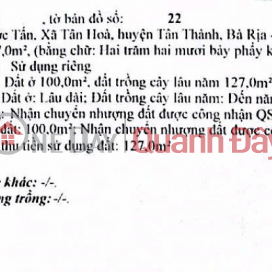 CHỦ CẦN BÁN GẤP ĐẤT BÀ RỊA VŨNG TÀU GIÁ 50TY _0