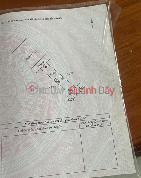 Property Search Vietnam | OneDay | Residential | Sales Listings | PRIME LAND – GREAT PRICE – OWNER URGENTLY SELLING LAND in Cau Xay neighborhood, Thu Thua town, Thu Thua district, Long An province.