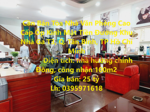 For Sale High-class Office Building with Glass Front Street in Terminal T3, Tan Binh District, Ho Chi Minh City _0