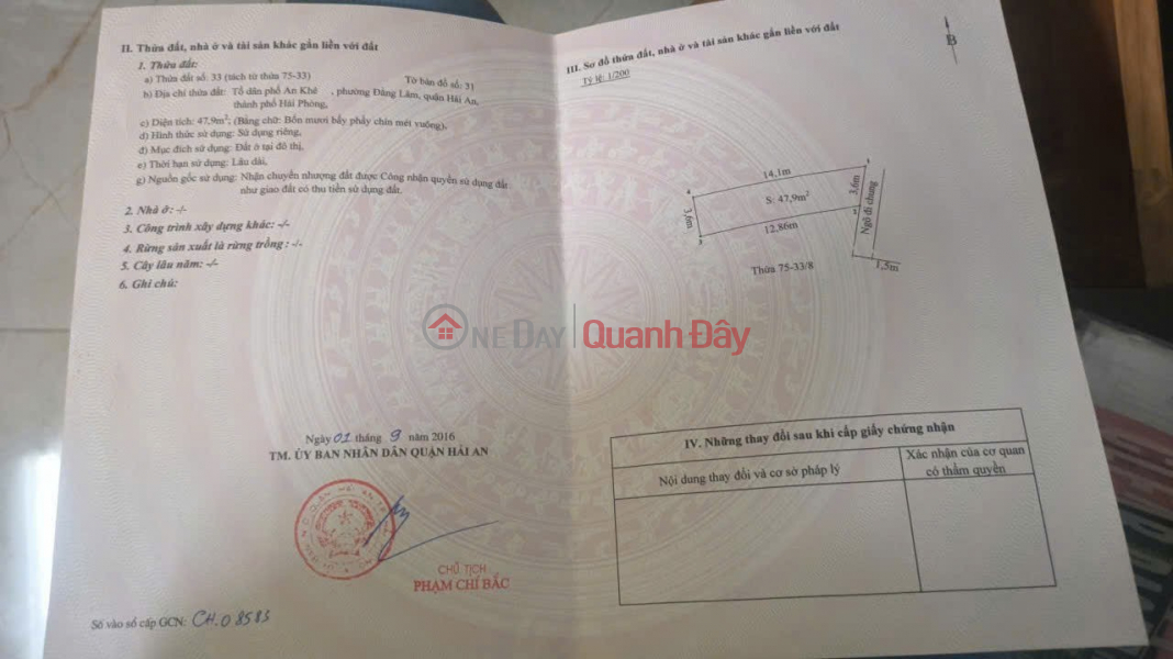 Property Search Vietnam | OneDay | Residential, Sales Listings BEAUTIFUL HOUSE - GREAT PRICE - OWNER NEEDS TO SELL QUICKLY - 3.5-STORY HOUSE IN HAI AN DISTRICT, HAI PHONG CITY