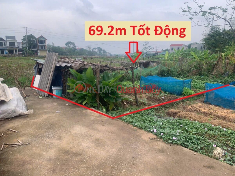 CHÍNH CHỦ BÁN LÔ ĐẤT 69,2M TẠI TỐT ĐỘNG-CHƯƠNG MỸ-HÀ NỘI Niêm yết bán