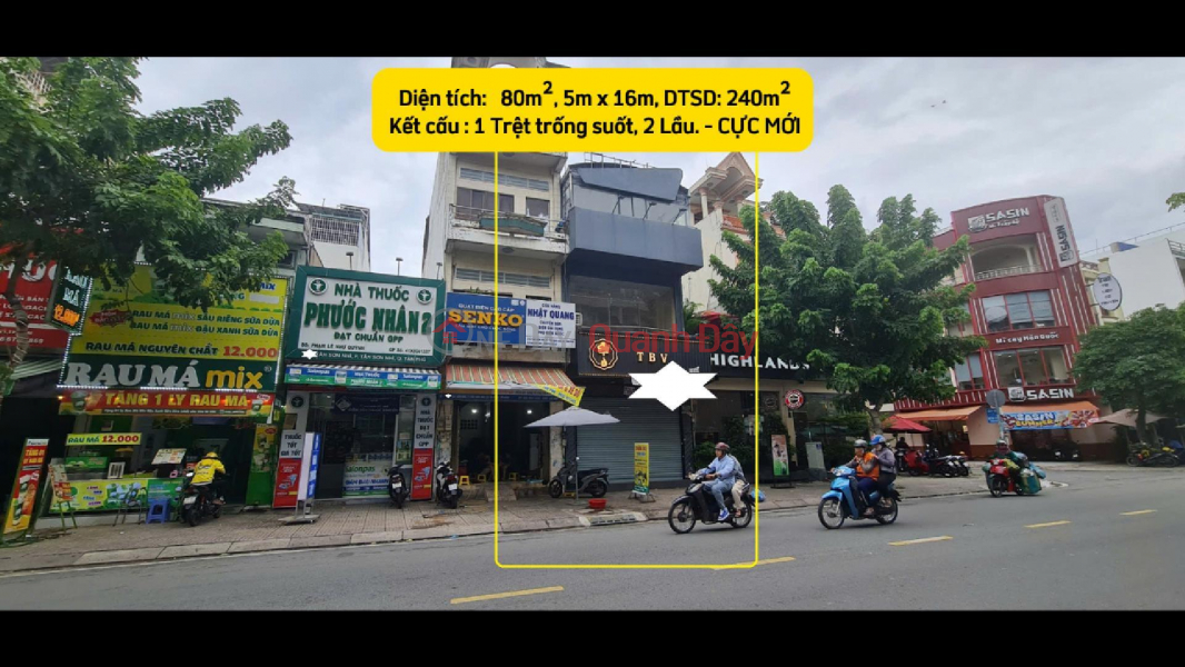 Cho thuê nhà mặt tiền Tân Sơn Nhì 80m², 2 Lầu - 22Triệu-CỰC SẦM UẤT Niêm yết cho thuê