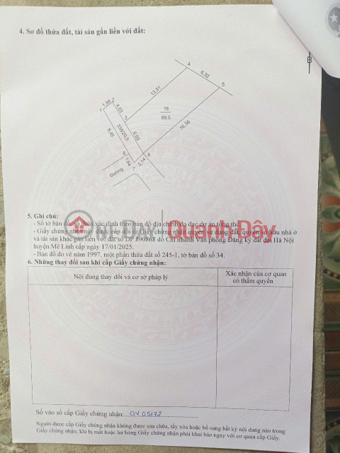 Cơ Hội Đầu Tư Sinh Lời Cao! Bán Lô Đất Vàng Tại Quang Minh - Mê Linh, Cách Kcn Chỉ 350m _0