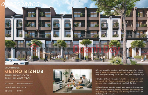 BIỆT THỰ 376M2 NGÃ TƯ HÒA LẠC - METRO SỐ 5, 12 CHẠY QUA DỰ ÁN - CAO TỐC ĐẠI LỘ THĂNG LONG _0