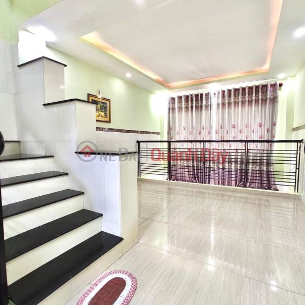 Property Search Vietnam | OneDay | Residential Sales Listings Only 3.7 billion, get a new house in Quang Trung Go Vap 25m2, 4 floors, car alley, fully completed, negotiable