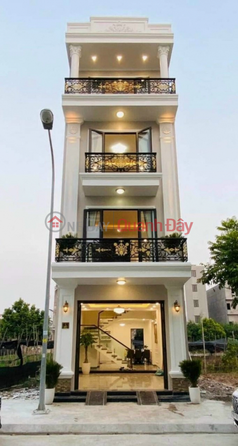 Selling independent 4-storey house with full furniture 54M Resettlement in Hai An _0