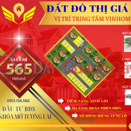 Only 565 million to own a plot of land on the corner of 2 frontages on Street 102 in Duong Kinh District, near markets, schools, Vinhomes _0