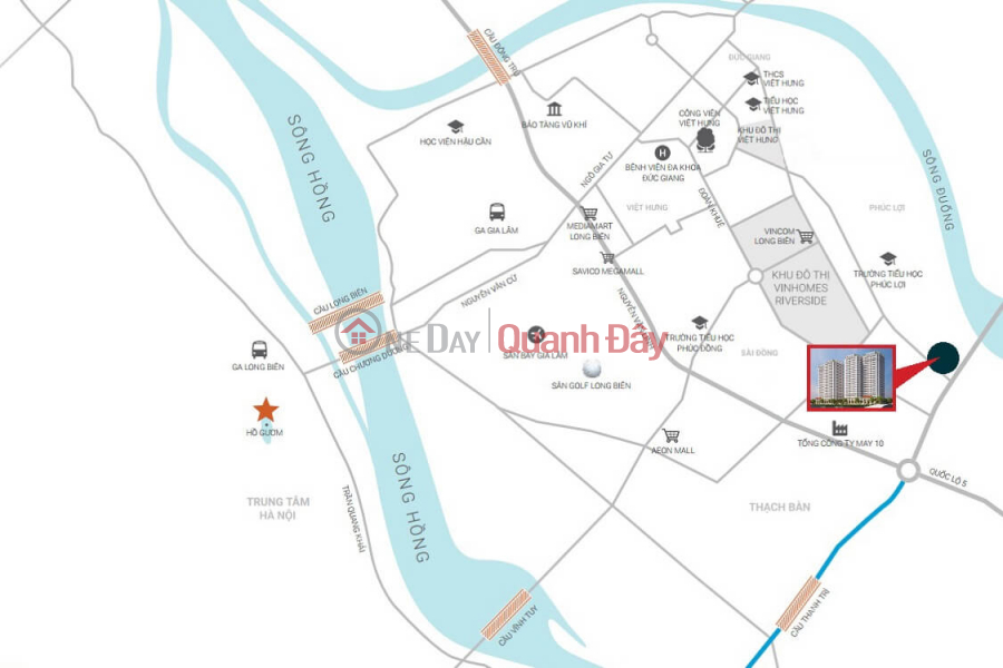 Property Search Vietnam | OneDay | Nhà ở | Niêm yết bán, Bán Căn Hộ A15.X chung cư Ruby Park Phúc Lợi chỉ 2,x tỷ
