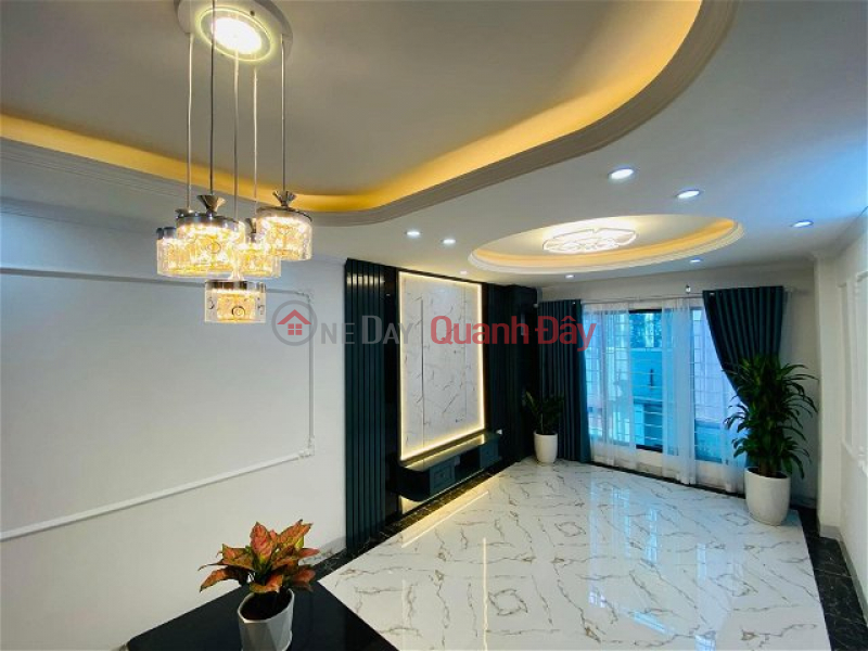 Super beautiful sparkling new house with 6 floors, elevator, alley, car parking, modern design 46m2*6 floors, front, Vietnam Sales, đ 7 Billion