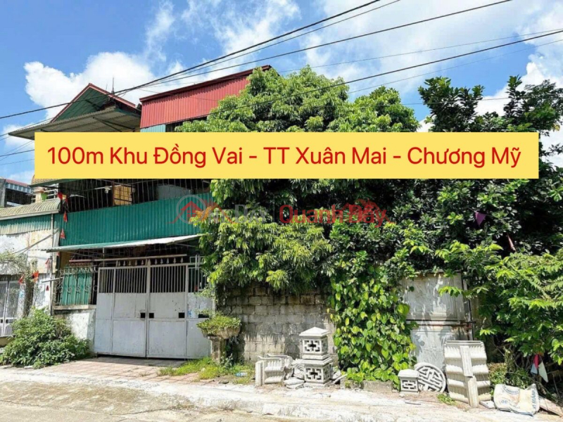 CHÍNH CHỦ CẦN BÁN NHÀ 2 TẦNG D/T:100M TẠI ĐỒNG VAI-TT XUÂN MAI-CHƯƠNG MỸ-HÀ NỘI Niêm yết bán