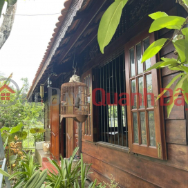 House for sale on Provincial Road 7 An Nhon Tay Cu Chi, 2 wooden houses, 1257m2, price only 1x billion _0