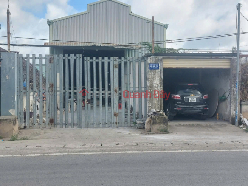 đ 15 Billion HOT HOT - OWNER NEEDS TO SELL FACTORY\\/WAREHOUSE WITH 2 STREET FRONTAGES - NEAR RING ROAD 3 IN BINH CHANH, HO CHI MINH CITY