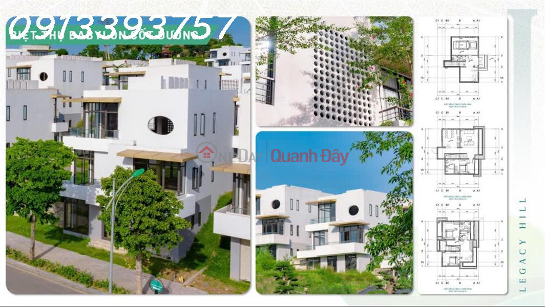 đ 10,3 tỷ, Chính chủ cần bán biệt thự Legacy Hill, Tân Vinh, Lương Sơn, Hòa Bình, 10,3 tỷ, 375m2