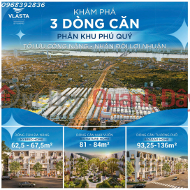 BÁN NHÀ PHỐ VLASTA THỦY NGUYÊN GIÁ TỪ 4,5 TỶ SỞ HỮU LÂU DÀI _0
