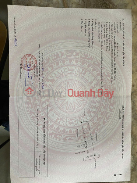 Property Search Vietnam | OneDay | Residential, Sales Listings, RARE LOT 124.3M² – PRICE 15 MILLION\\/M² – NEAR VINHOMES DUONG KINH ZALO 0567 222 555