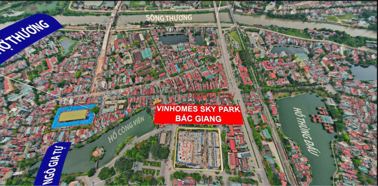 Receive booking Vinhomes Sky Park Bac Giang is about to launch, the most vip diplomatic apartment fund in the project | Vietnam | Sales, ₫ 1.1 Billion