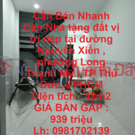 Cần Bán Nhanh Căn Nhà tặng đất vị trí đẹp tại TP Thủ Đức, TPHCM _0