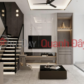 **House for sale in an 8m wide alley on Lac Long Quan Street, Ward 11, Tan Binh District (5x13m),price just over 6 billion VND** _0