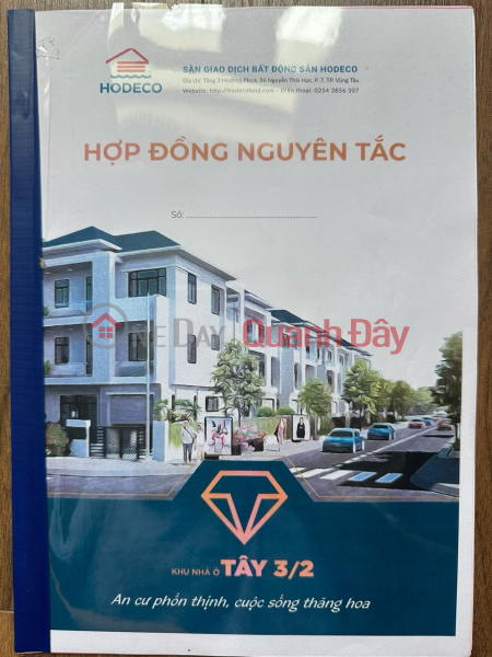 CHÍNH CHỦ CẦN BÁN Lô Đất Biệt Thự Tây 3/2 Hodeco Tại Tp Vũng Tàu, Bà Rịa Vũng Tàu Niêm yết bán