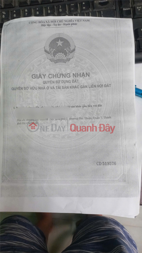 PRIME LOCATION LAND - Land for Sale with House Included, Giồng Ao Road, Cần Thạnh Town, Cần Giờ District, Ho Chi Minh City. _0