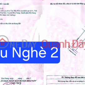 LAND FOR SALE ON BAU NGHE 2 STREET FRONTAGE – HOA SON 6 RESETTLEMENT AREA, HOA KHANH DISTRICT, DA NANG _0