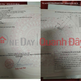 ĐẤT CHÍNH CHỦ - MẶT TIỀN Thôn Tân Mỹ, Xã Ninh Xuân, TX Ninh Hoà, Tỉnh Khánh Hoà _0