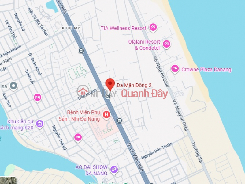 Property Search Vietnam | OneDay | Residential, Sales Listings, ► Frontage of Da Man Dong 2, 7.5m road, 5x18m near the beach, market, school