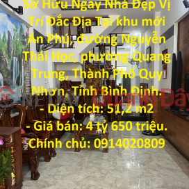 Own a Beautiful House Right Now In A Prime Location In Quy Nhon City, Binh Dinh Province. _0