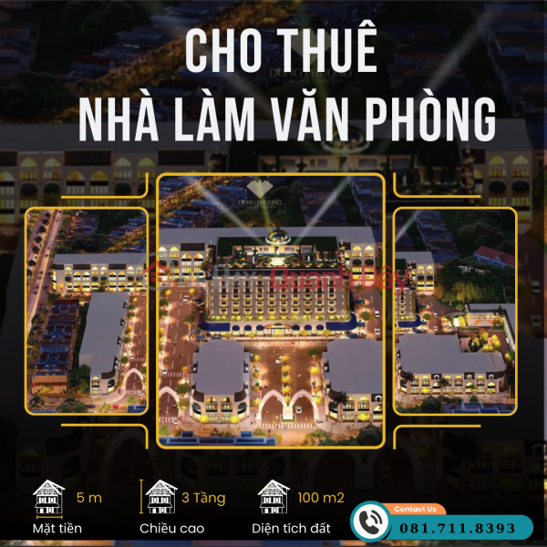 CHO THUÊ NHÀ LIỀN KỀ LÀM VĂN PHÒNG TẠI TRUNG TÂM THÀNH PHỐ KONTUM Niêm yết cho thuê