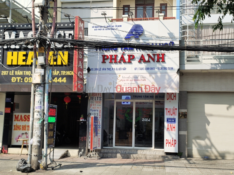 Trung tâm ngoại ngữ PHÁP ANH - 209 Lê Văn Thọ (PHAP ANH LANGUAGE CENTER - Le Van Tho Street) Gò Vấp | ()(3)