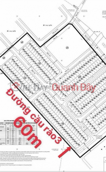 ĐẤT ĐẸP- GIÁ TỐT ĐẦU TƯ SINH LỜI BÁN NHANH LÔ ĐẤT tái định cư Bà Cằng quận Kinh Dương tp Hải Phòng Niêm yết bán