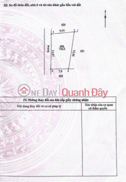 đ 10 Million | SUPER BEAUTIFUL LAND LOT OF 133M IN PHU NGHI-CHUONG MY-HANOI