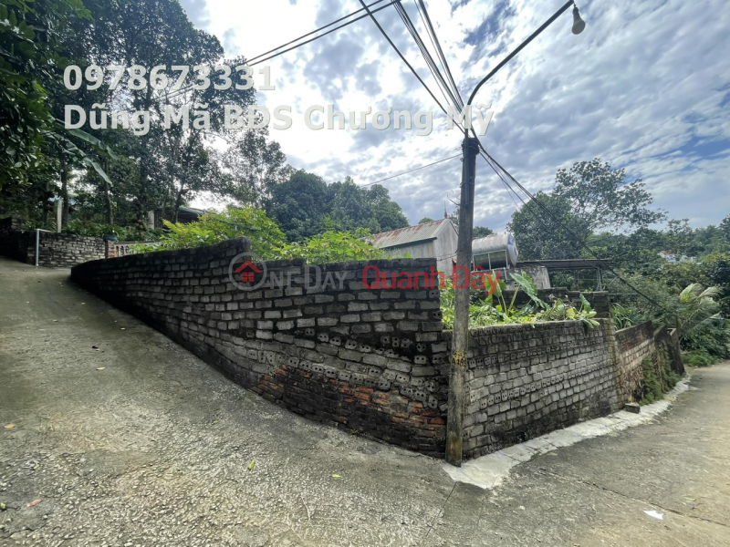 PRICE ONLY 2TY400 TO OWN CORNER LOT OF LAND ACROSS CHC SON-CHUONG MY TTTT | Vietnam Sales, đ 2.4 Billion