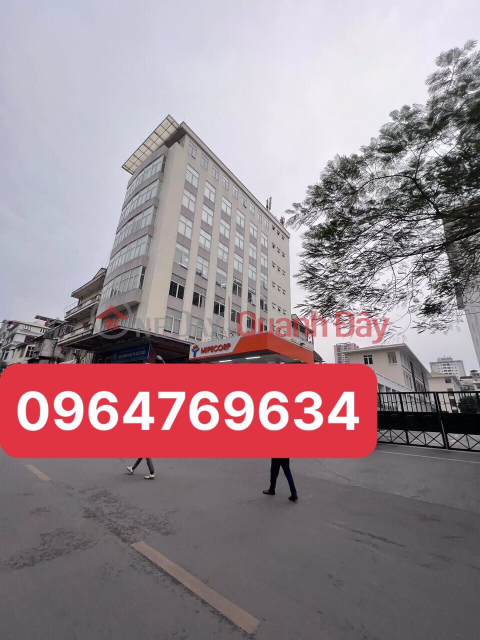 Selling office building in Cau Giay area. Area 362m x 9 floors. MT 15m. Price 125 billion VND _0