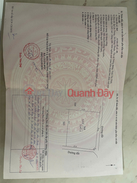 PRIME LAND – GOOD PRICE – OWNER SELLING LAND in Loc Trung Hamlet, Hung Thuan Commune, Trang Bang District, Tay Ninh Province Sales Listings