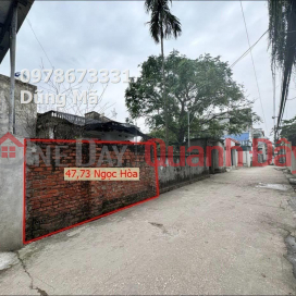 PRICE ONLY 1TY5 TO OWN LOT OF LAND MAIN BUSINESS AXLE NGOC HOA-CHUONG MY-HANOI _0