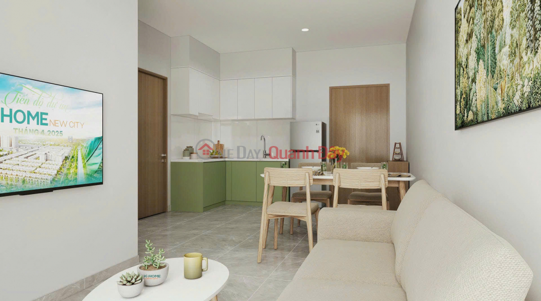 Settling down in Binh Duong New City with a 1-bedroom apartment of 42m² for only 1.05 billion, Vietnam | Sales | đ 1.05 Billion