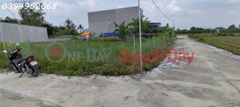 Urgent sale of land lot with 2 street fronts in Phuoc Van commune, Can Duoc, Long An, area 200m2, investment price _0