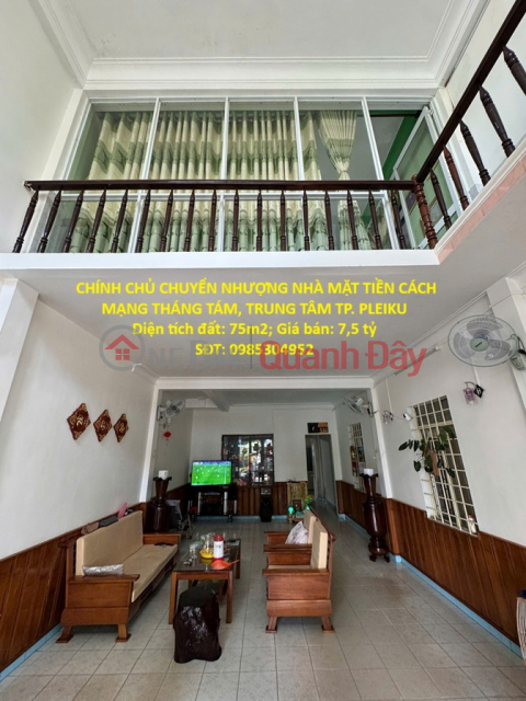 CHÍNH CHỦ CHUYỂN NHƯỢNG NHÀ MẶT TIỀN TRUNG TÂM TP. PLEIKU – VỊ TRÍ VÀNG Kinh Doanh _0